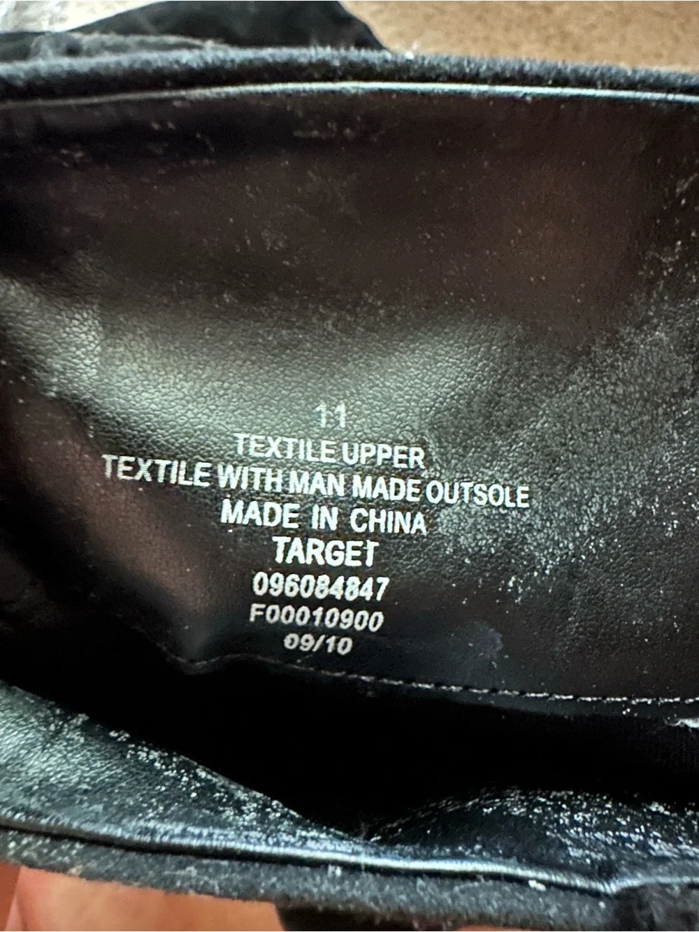 Target Black Over-the-Knee Suede Boots size 11